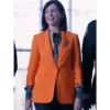 Elsbeth-S02-Carrie-Preston-Orange-Blazer