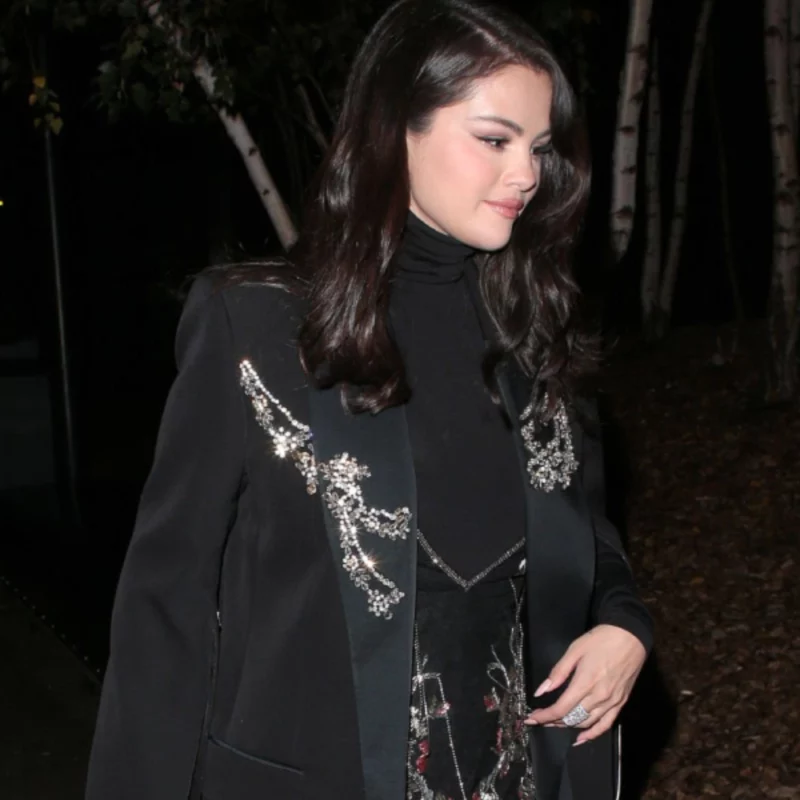 Emilia-Perez-Special-Screening-London-Selena-Gomez-Black-Blazer