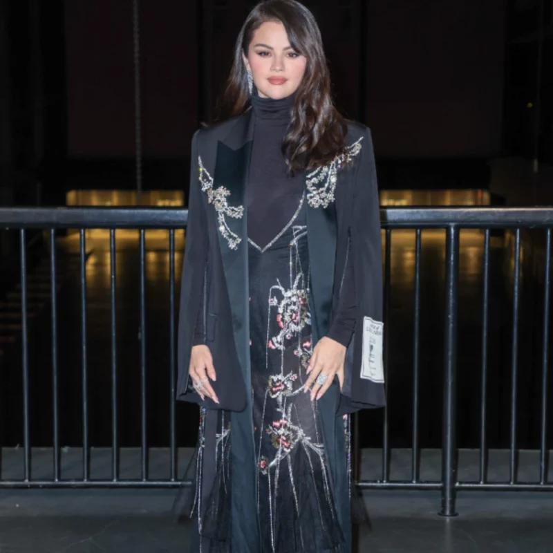 Emilia-Perez-Special-Screening-London-Selena-Gomez-Cape-Blazer