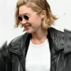 Gigi-Hadid-Paris-Fashion-Week-2024-Black-Leather-Jacket