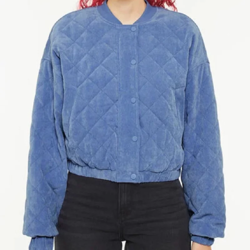 Isabelle-Culte-2024-Anaide-Rozam-Blue-Quilted-Velvet-Jacket