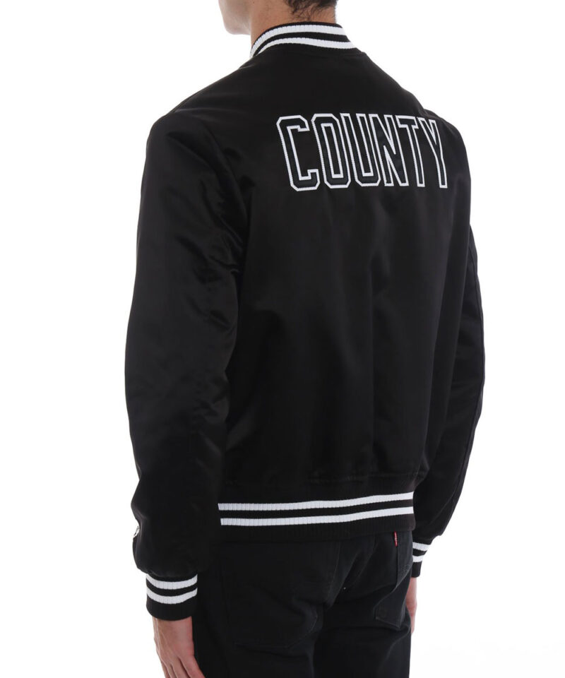 Los Angeles Dodgers County Black Jacket
