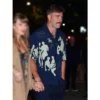 New-York-SoHo-Double-Date-Night-Travis-Kelce-Printed-Shirt