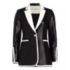 Only Murders in the Building S04 Bev Melon Molly Shannon Leather Blazer