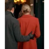 Rachel-Skarsten-The-Christmas-Charade-2024-Whitney-Red-Trench-Coat