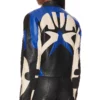 Real-Housewives-of-Salt-Lake-City-S05-Whitney-Rose-Blue-and-Black-Leather-Jacket