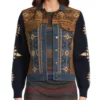 Reba-Faux-Suede-Chest-Embroidered-Denim-Jacket