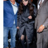 Selena Gomez NYC 2024 Black Coat
