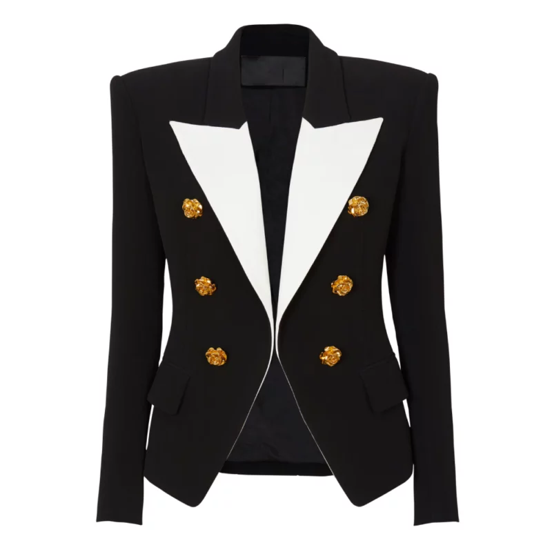The-Apprentice-Maria-Bakalova-Premiere-Black-Blazer-1