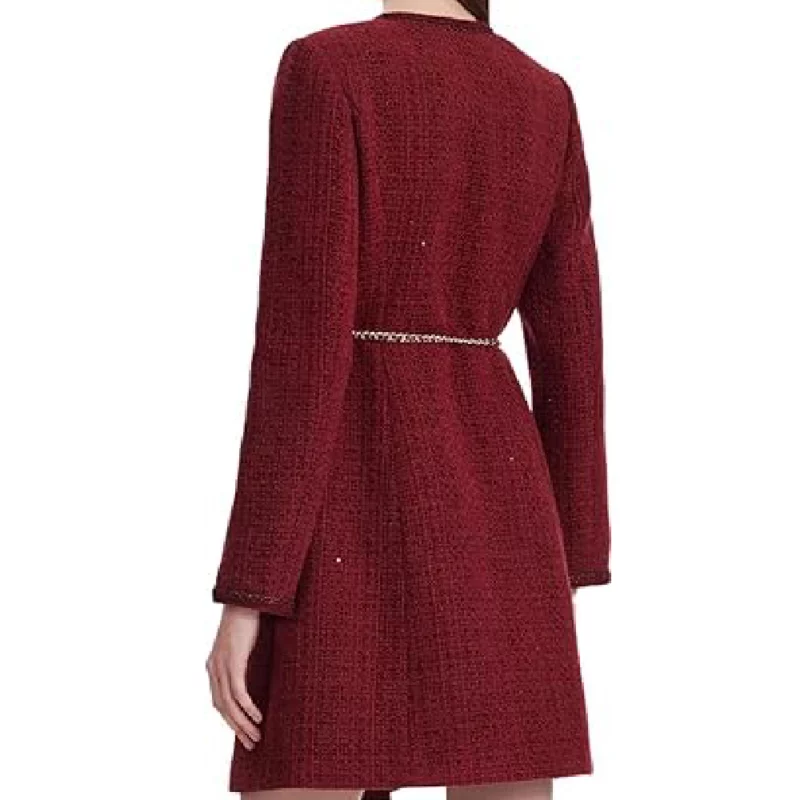 The-Christmas-Charade-Rachel-Skarsten-Red-Dress-Coat-back