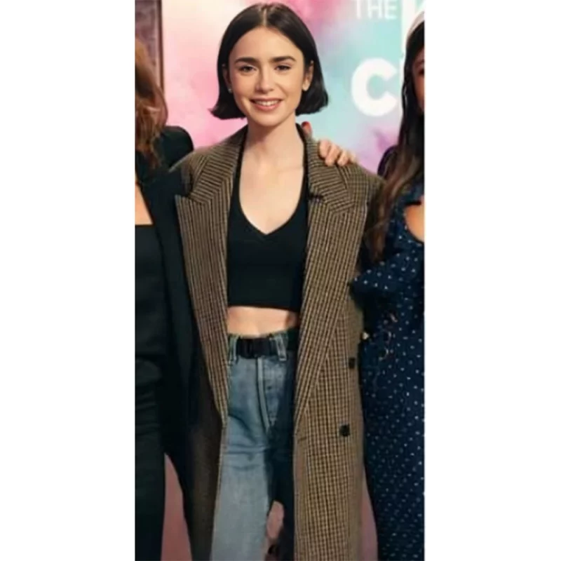 The Kelly Clarkson Show 2024 Lily Collins Blazer