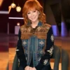 The-Voice-2024-Reba-Embroidered-Suede-Denim-Jacket-1