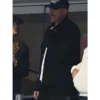 Travis-Kelce-Yankees-vs-Guardians-Game-Black-Cotton-Jacket