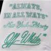WNBA New York Liberty Off White Varsity Jacket