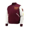 Washington Commanders Varsity Jacket