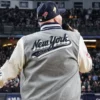 World-Series-2024-Fat-Joe-New-York-Yankees-Grey-Varsity-Jacket