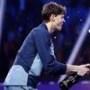 2024 ATP Finals Jannik Sinner Blue Jacket