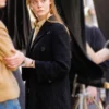 A Complete Sylvie Russo Elle Fanning Black Coat