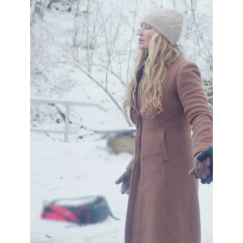 A-European-Christmas-Ivy-Allen-Caprice-Bourret-Brown-Coat