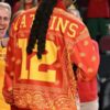 American Rapper Snoop Dogg 2024 Juju Watkins Orange Jacket