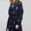 Beth-Behrs-TV-Series-The-Neighborhood-S07-Gemma-Blue-Star-Belted-Robe