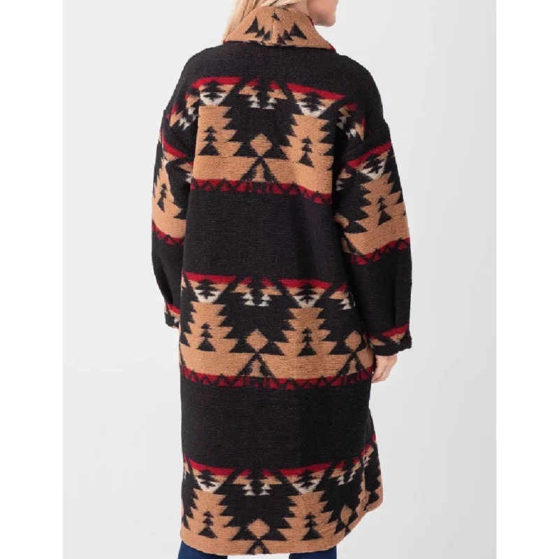 Beth-Dutton-TV-Series-Yellowstone-Season-5-Kelly-Reilly-Printed-Black-Coat