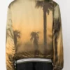 Blue Sky Inn Palm Tree Print Jacket