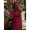 Britt-Robertson-TV-Movie-The-Merry-Gentlemen-2024-Ashley-Pink-Wool-Coat