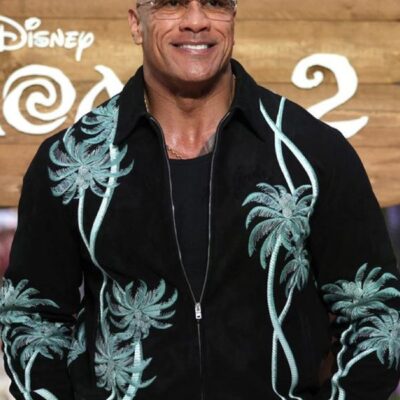 Dwayne Johnson Moana 2 UK Premiere Jacket