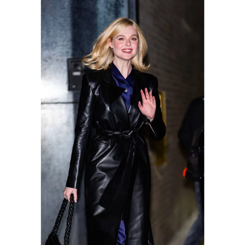 Elle-Fanning-NEw-York-City-Night-Out-Coat
