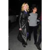 Elle-Fanning-NYC-Night-Out-Black-Coat