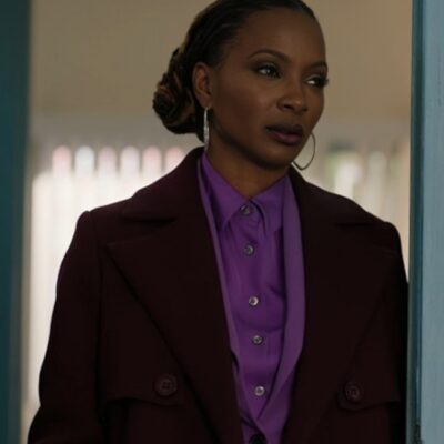 Found S2 Gabi Mosely Purple Coat