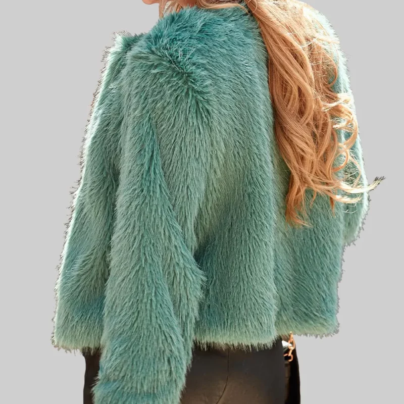 High-Potential-Morgan-Gillory-Kaitlin-Olson-Teal-Fur-Jacket