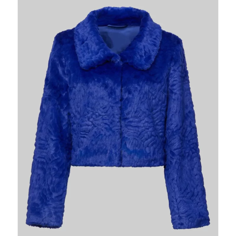 High-Potential-SO1-Kaitlin-Olson-Blue-Fur-Jacket-1