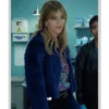 High-Potential-SO1-Morgan-Gillory-Kaitlin-Olson-Blue-Fur-Jacket