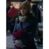 Hot-Frosty-2024-Lacey-Chabert-Kathy-Barrett-Blue-Wool-Coat