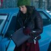 Hot Frosty Kathy Barrett Leather Jacket