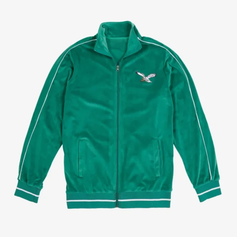 Kelly Green Velour Tracksuit