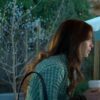 Kristin Kreuk Murder in a Small 2024 Green Tweed Jacket