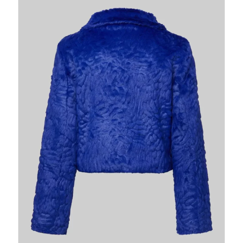 Morgan-Gillory-Kaitlin-Olson-Blue-Fur-Jacket-1