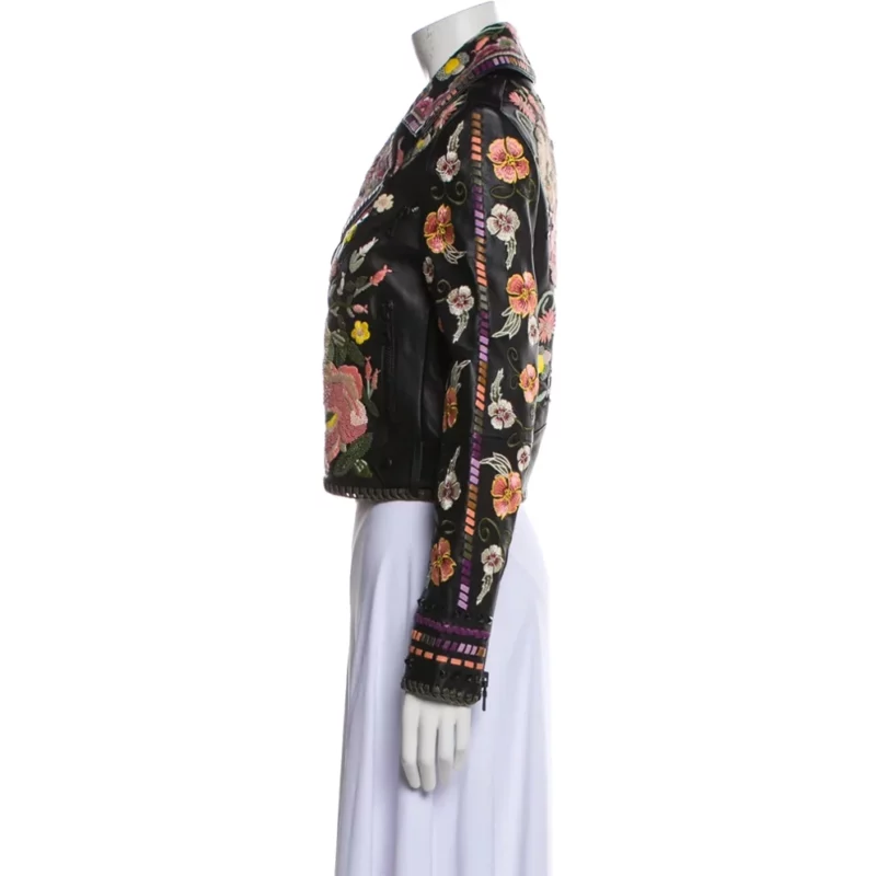 Morgan Radford Floral Black Jacket