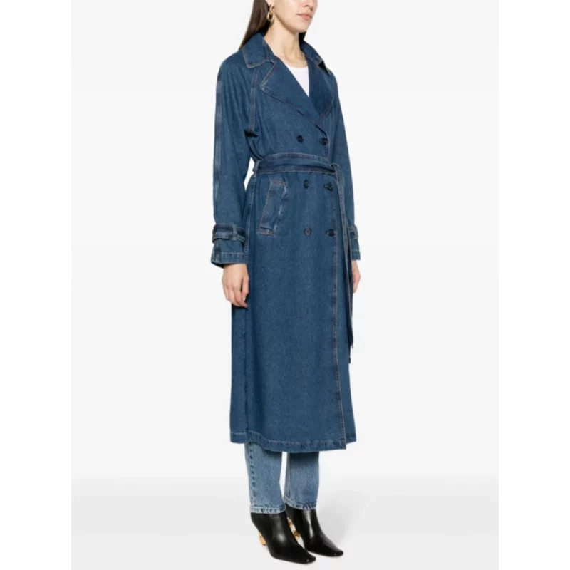 Murder-In-A-Small-Town-Kristin-Kreuk-Denim-Coat