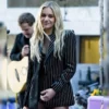 NBCs-Today-show-Kelsea-Ballerini-Black-Embellished-Pinstripe-Velvet-Blazer