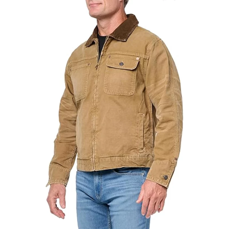 NCIS Austin Stowell Brown Jacket