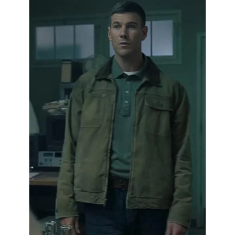 NCIS Origins 2024 Austin Stowell Cotton Jacket