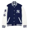 New York Or Nowhere Varsity Navy Blue Jacket