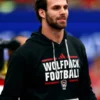 Payton Wilson Wolfpack NC State Football Black Hoodie