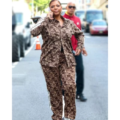 Queen-Latifah-Camouflage-Tracksuit