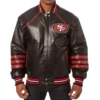 San Francisco SF 49ers Leather Jacket