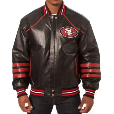 San Francisco SF 49ers Leather Jacket